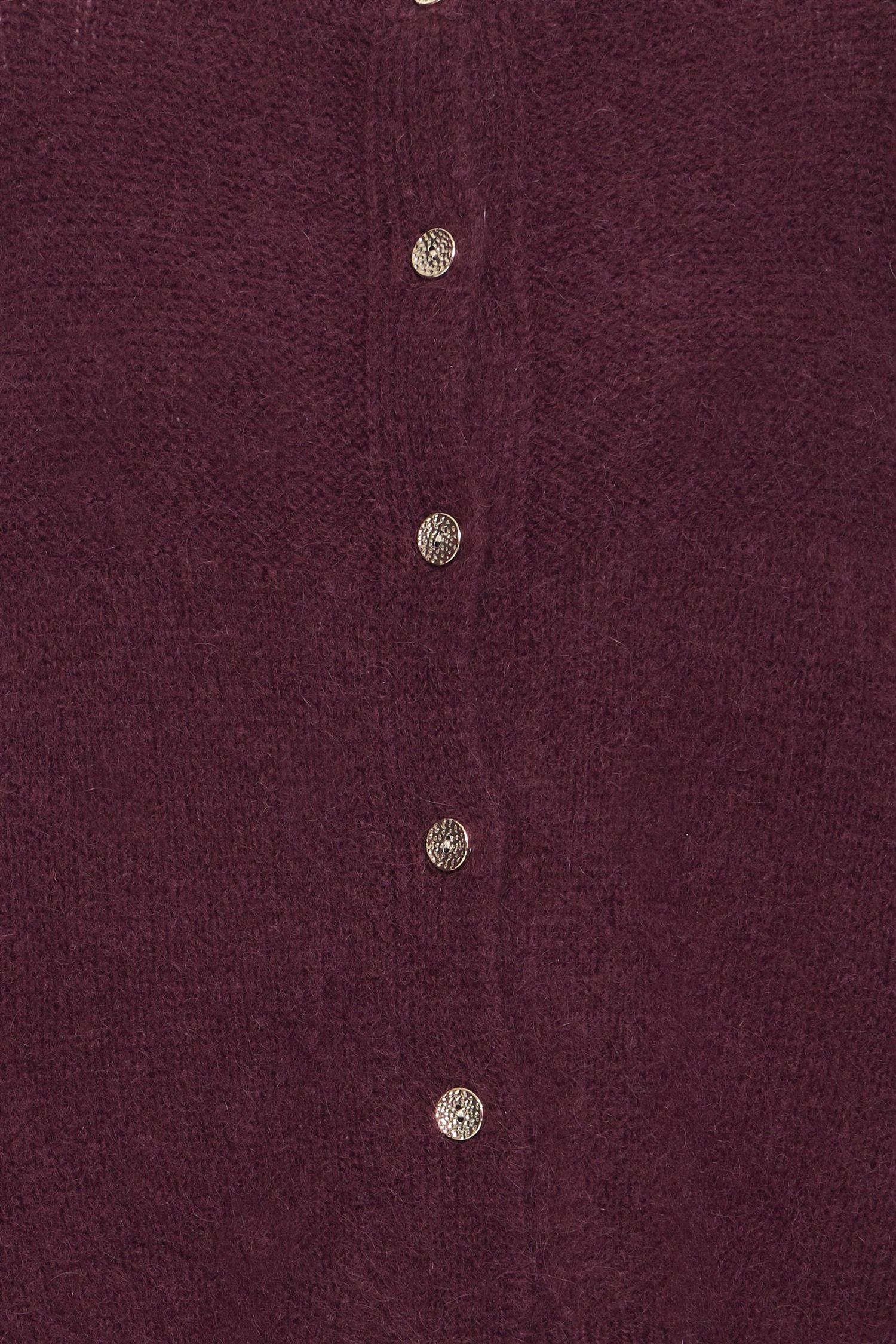 Sbava Knit Cardigan Burgunder