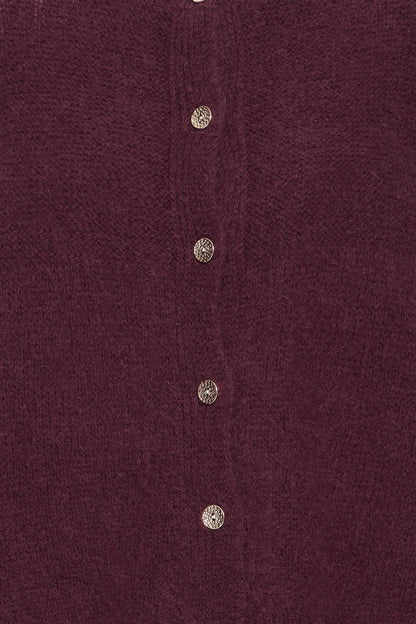 Sbava Knit Cardigan Burgunder