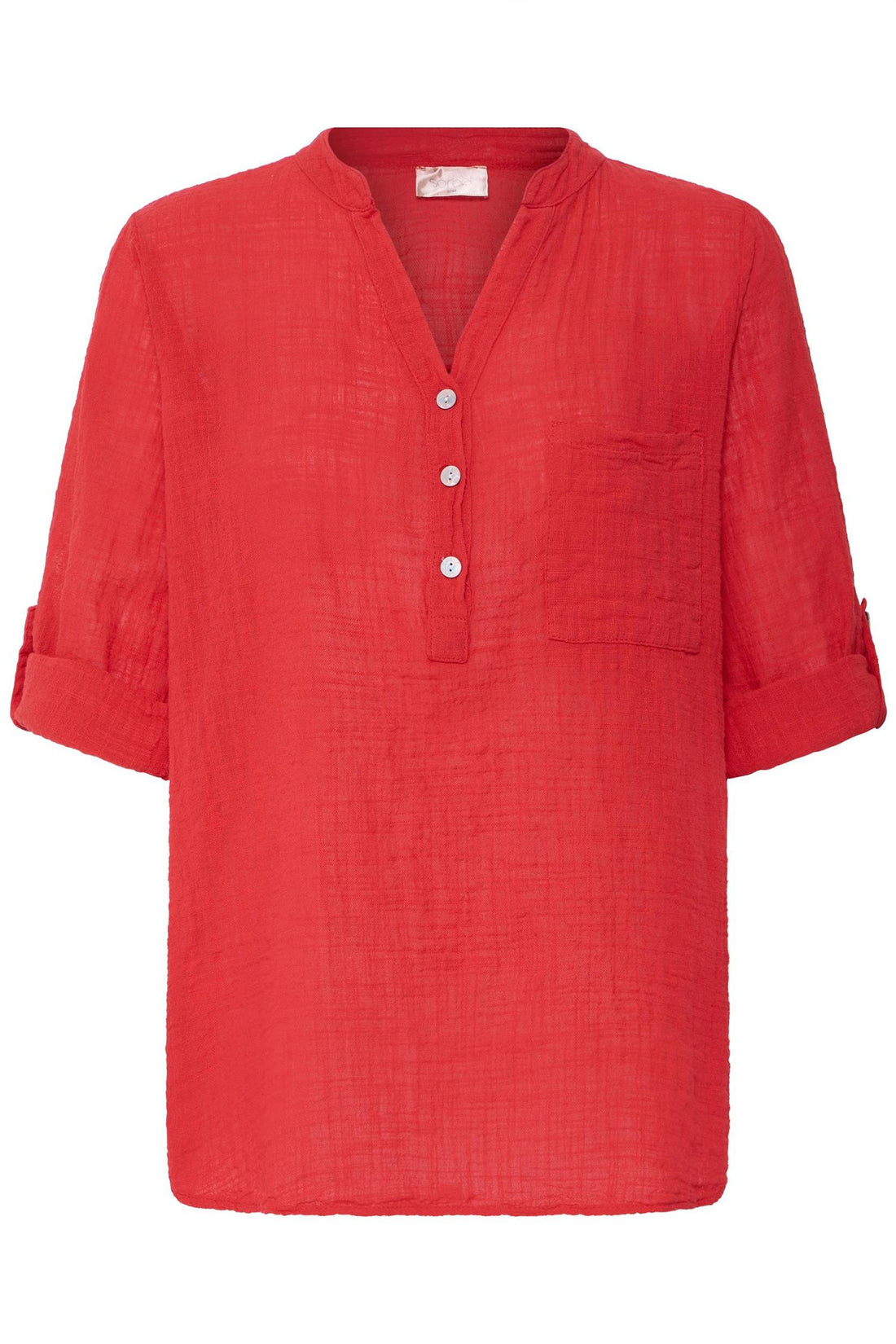 Sbalexa Solid Blouse 2 Rød