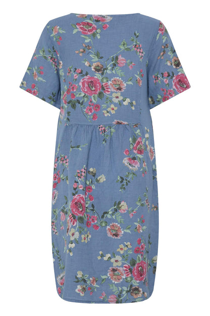 Sbtorina Dress 3 Blå