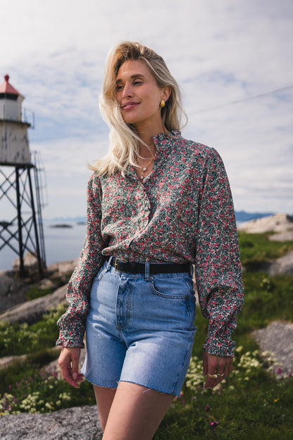 Rausastrid Shirt Aop Rosa