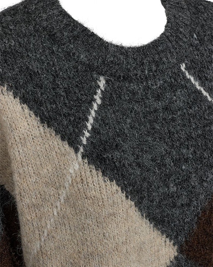 Fqgrslulu-Pullover Grå
