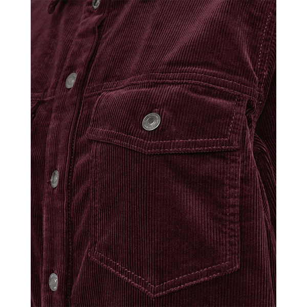 FQCORDY-DRESS Vinrød