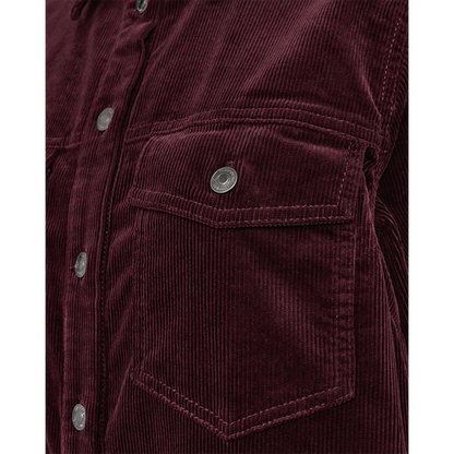 FQCORDY-DRESS Vinrød