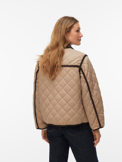 Vmemily Short Jacket Boo Beige