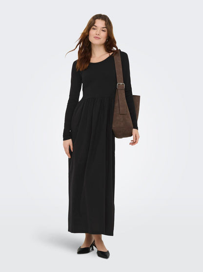 Jdyhope Life L/s Mix Dress Jrs Sort