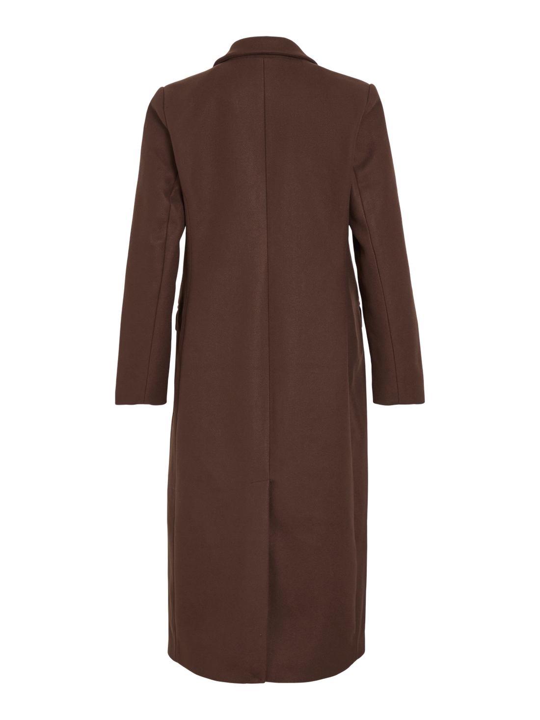Visolo L/s Coat - Noos Mørkebrun