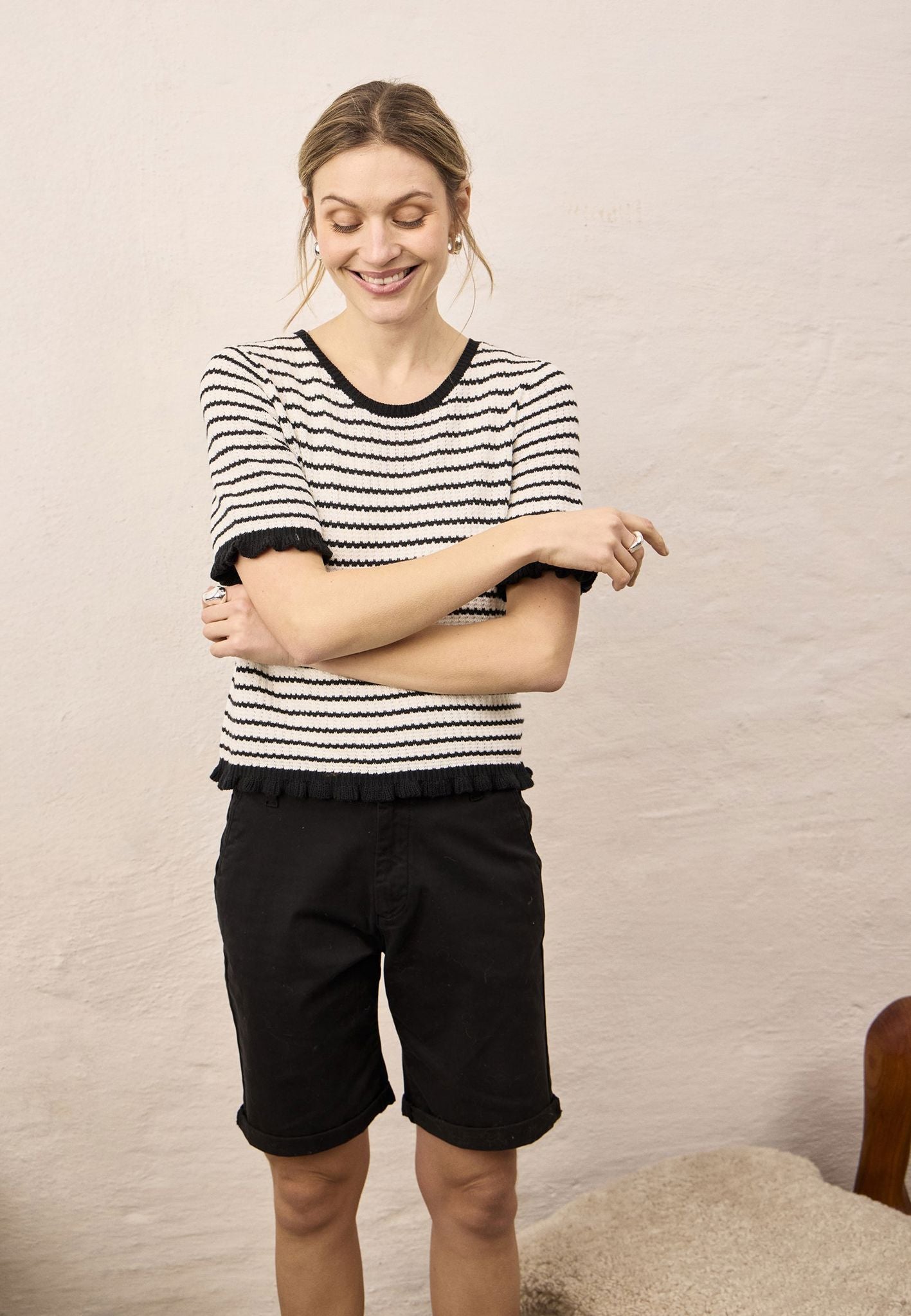 Pzcenta Knit Hvit