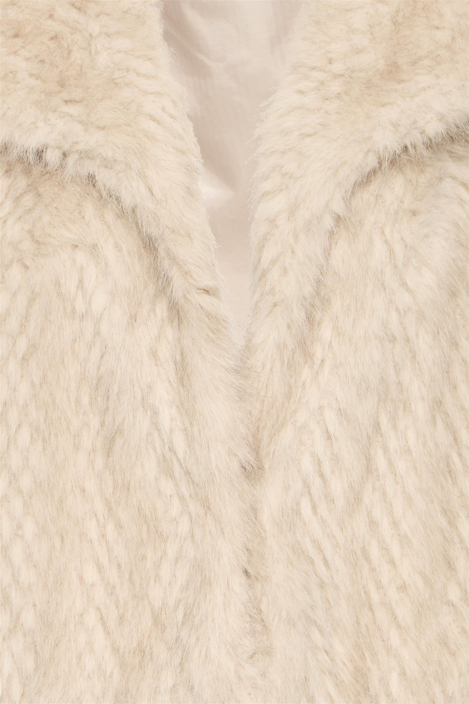 Sbcharlot Fur Jacket Beige