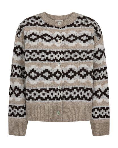 Fqalpa-Cardigan Beige
