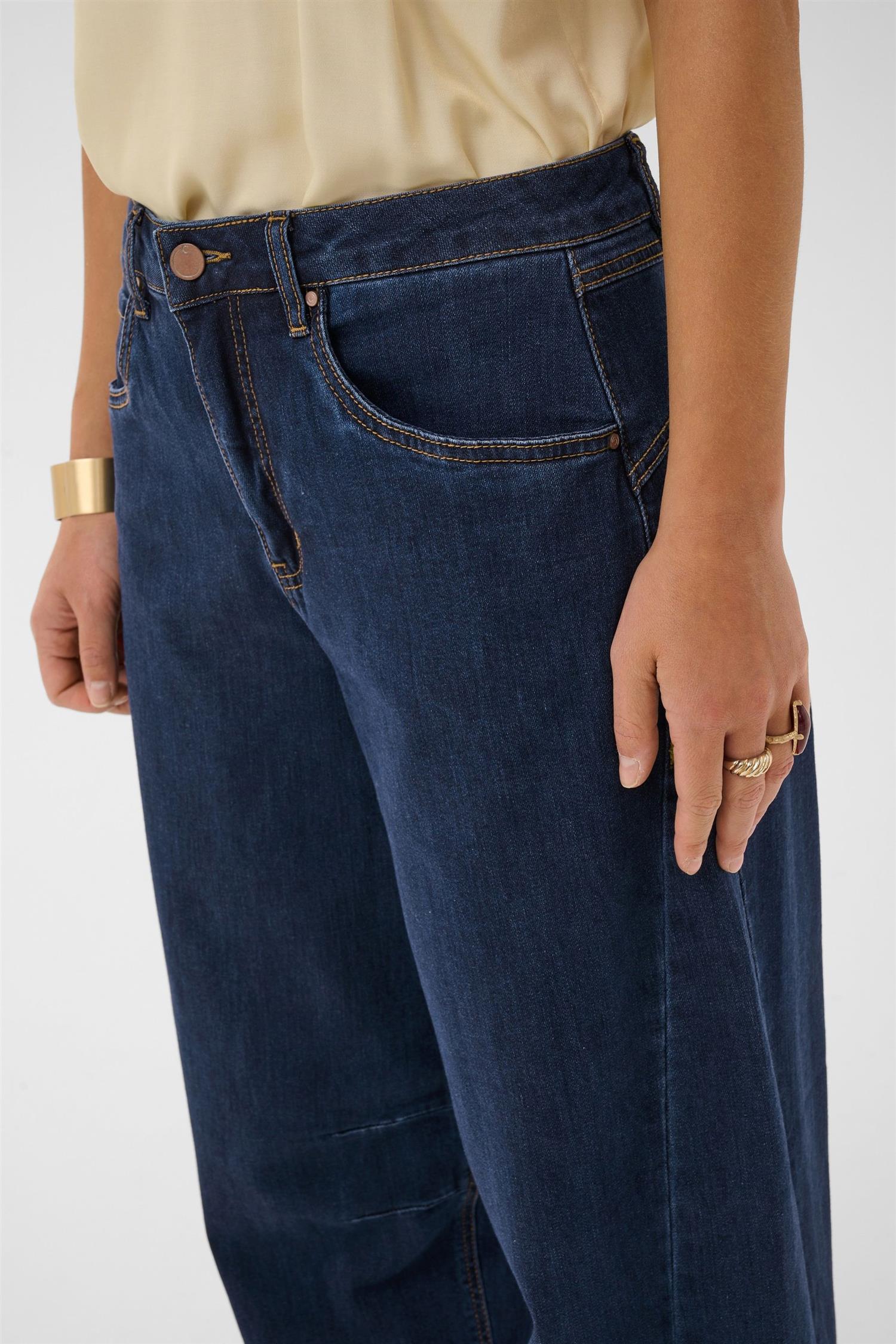 Crbahren Ankl  Balloon Jeans-Relaxed Fit Blå