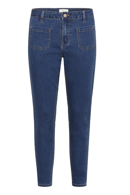 Crsanny Sorya 7/8 Jeans - Baiily Fit Blå
