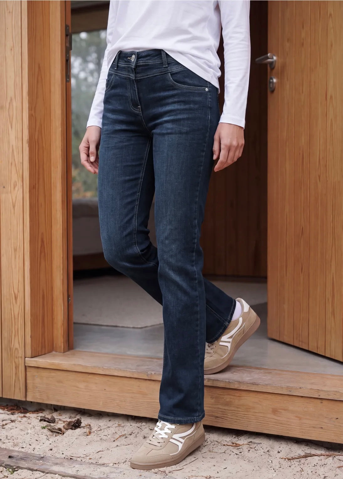 NOS Toronto bootcut Blå