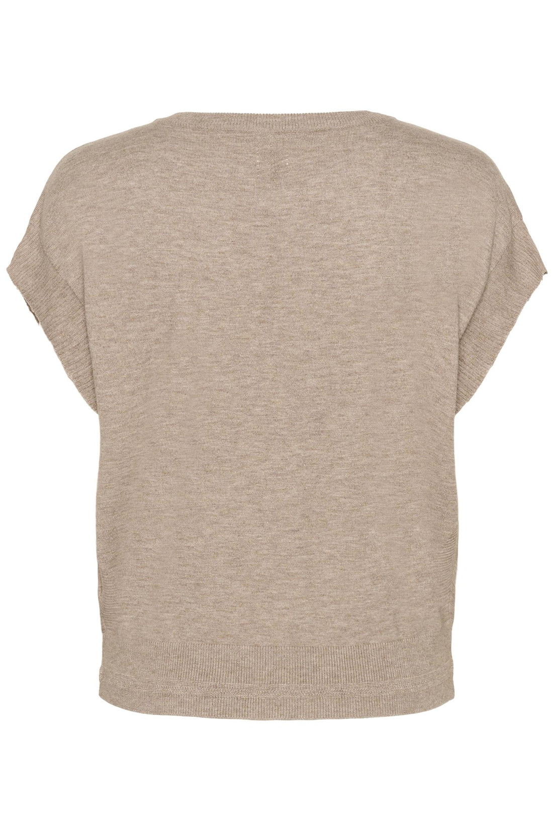 Crdela Knit Top Fossil Melange