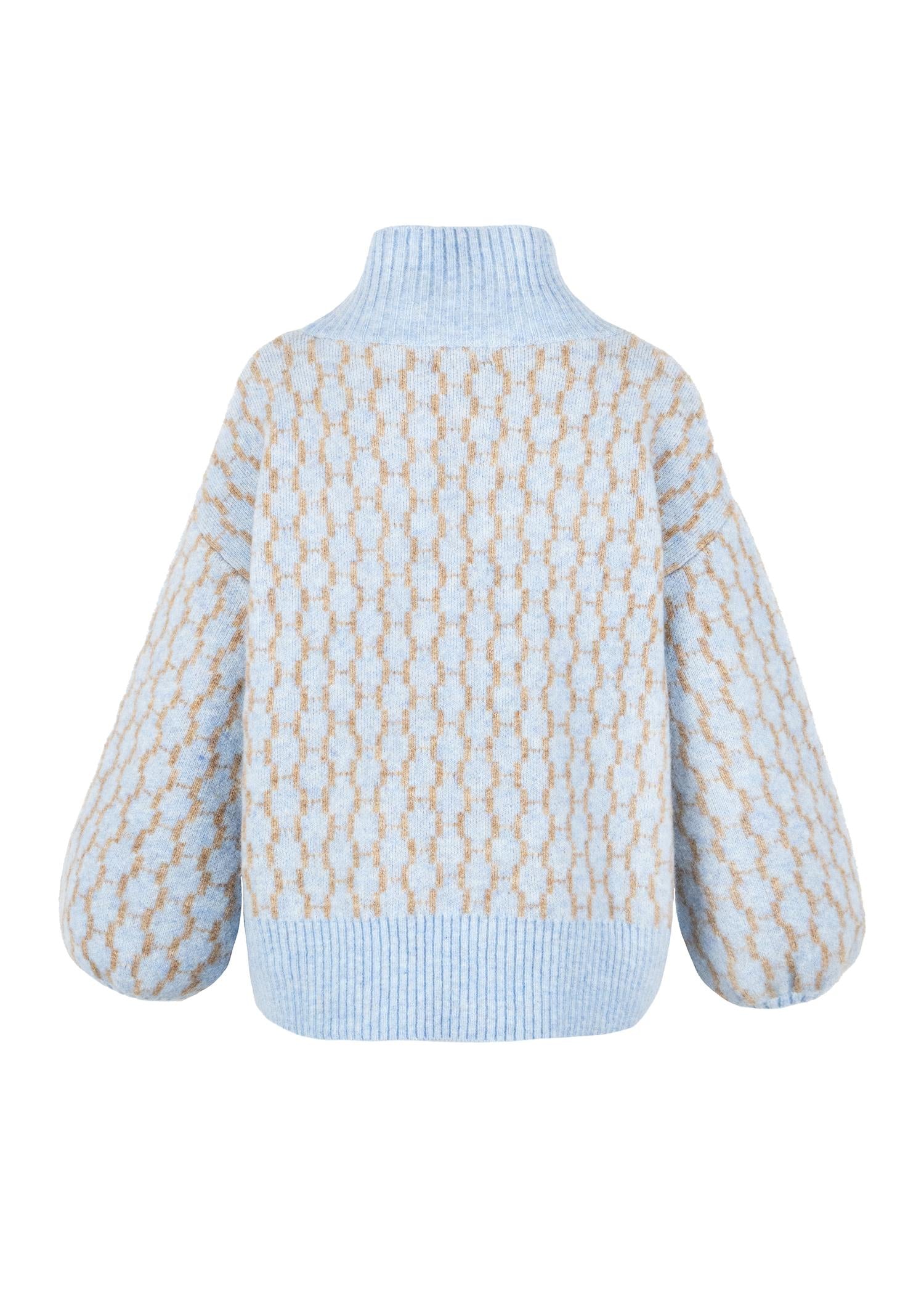 Fam New Pattern Blå