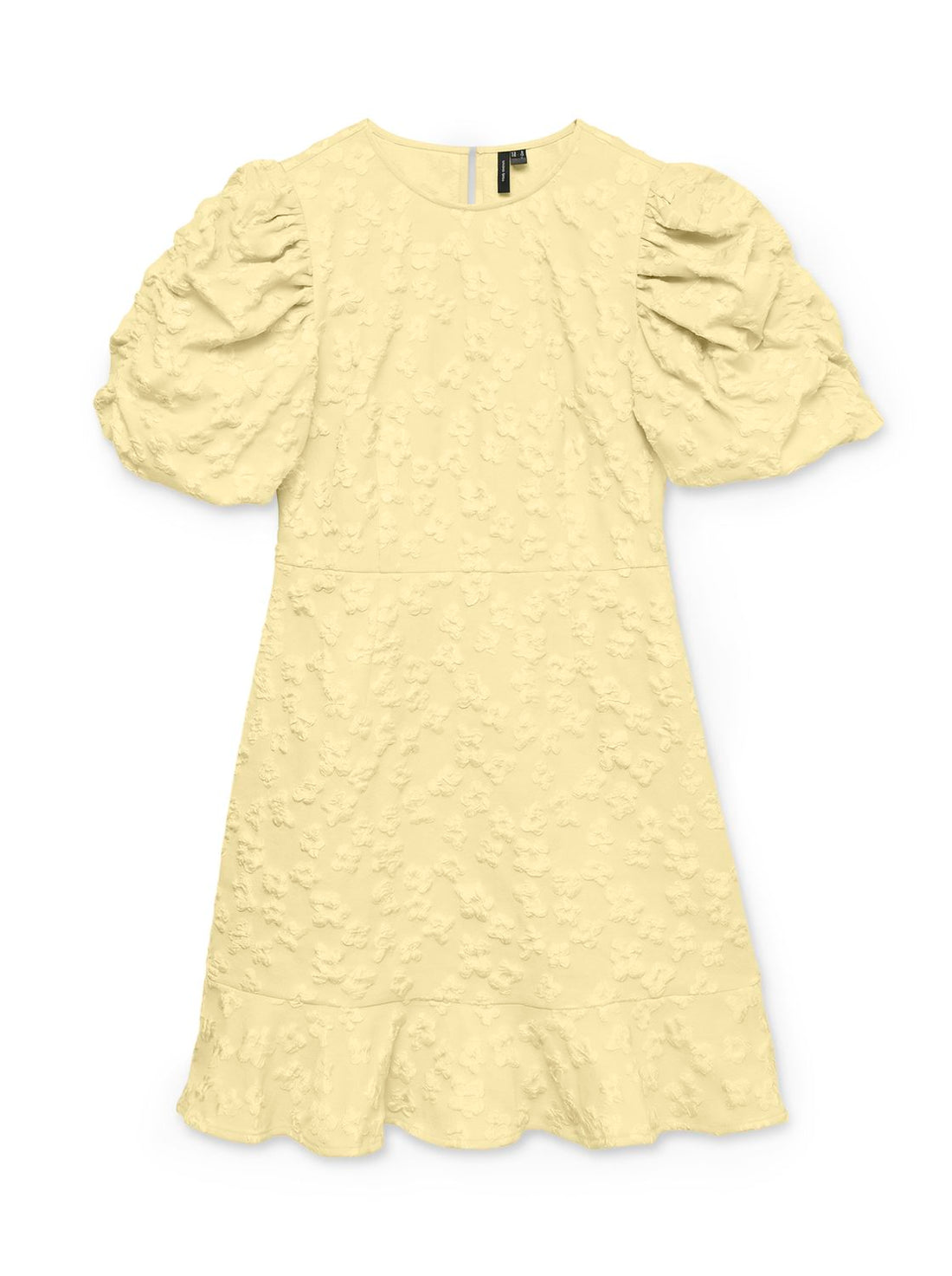 Vmfia Ss O-Neck Short Dress Exp Gul