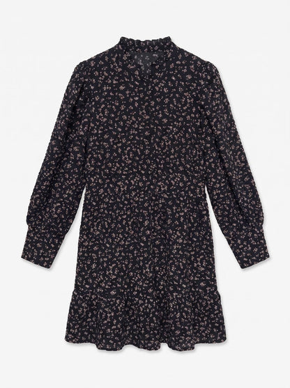 Awnoelle Ls High Neck Short Dress Sort