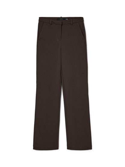 Vmzamira Mw Slim Straight Pant Noos Brun