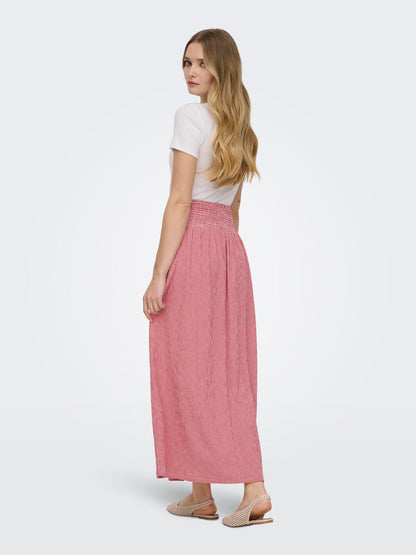 Onlcelle Smock Skirt Cs Jrs Rød