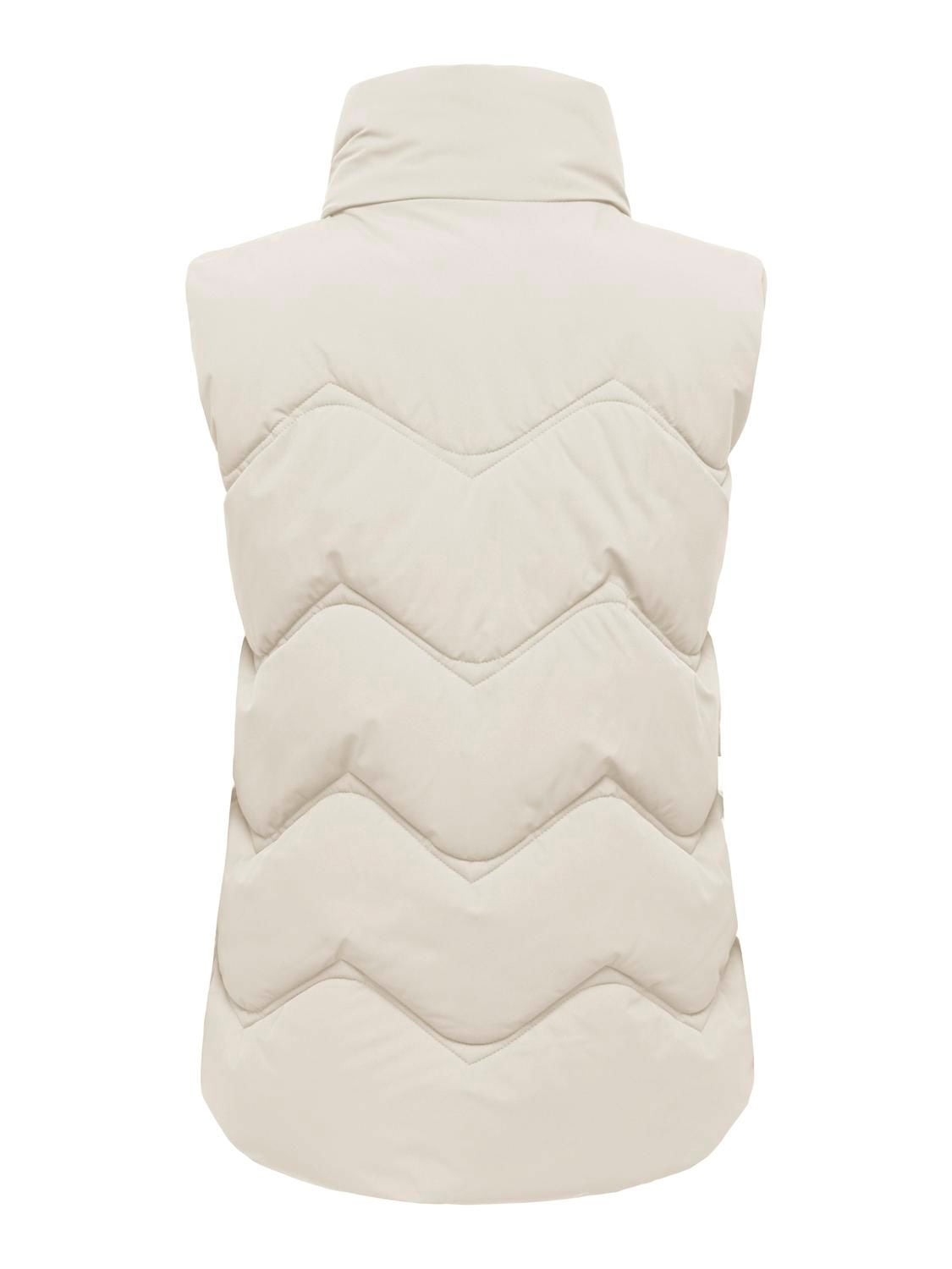Jdypower Short Waistcoat Otw Hab Grå