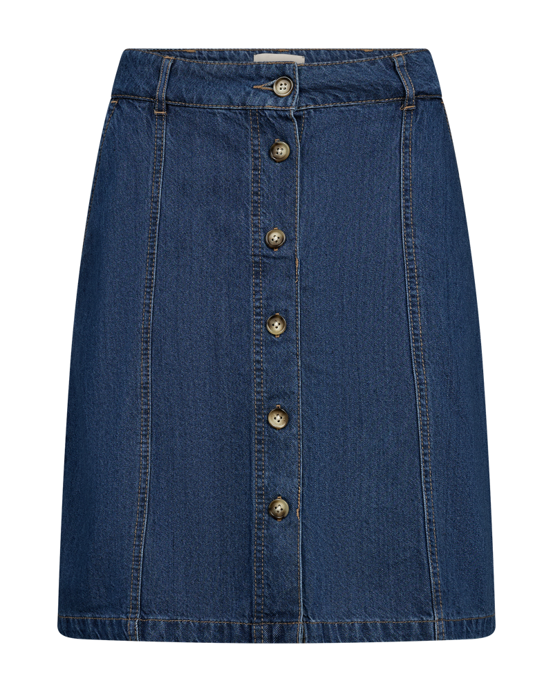 Fqalia-Skirt Blå