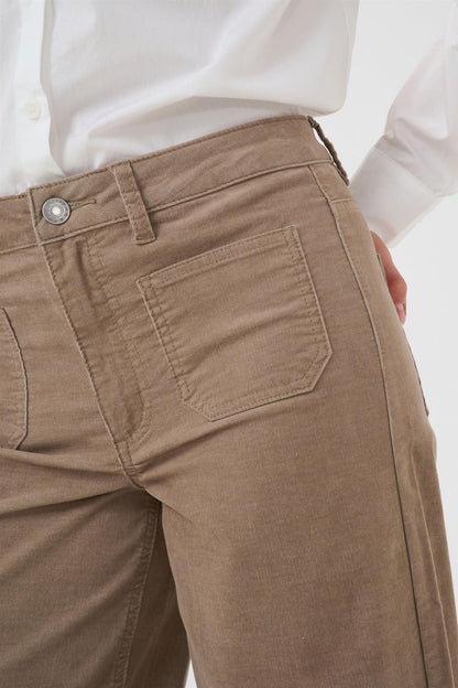 Kabecca Pocket Pants Beige