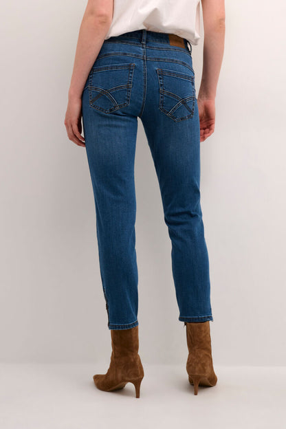 CRJOSEFINE 7/8 JEANS SHAPE FIT Blå