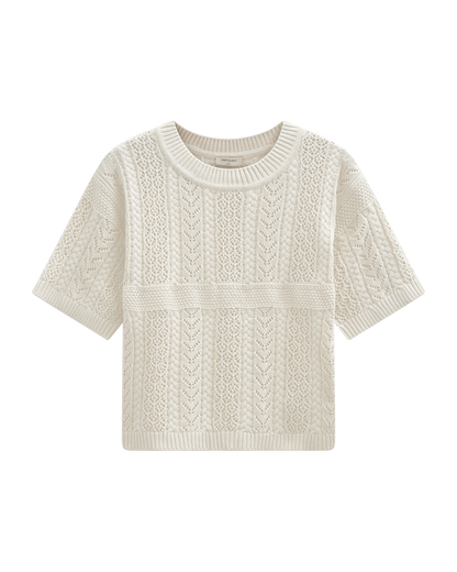FQARWEN-PULLOVER Beige