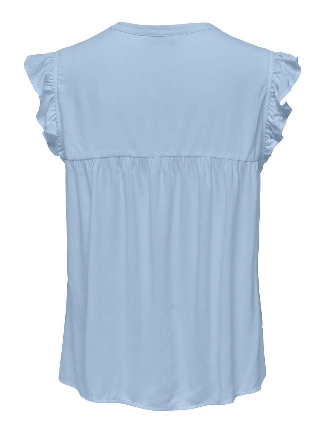 Onlvestine S/s Top Wvn Noos Blå