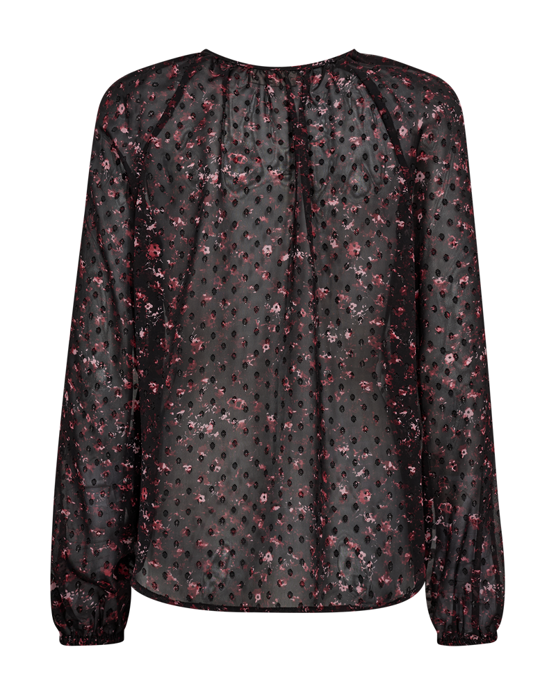 FQSANDA-BLOUSE Burgunder