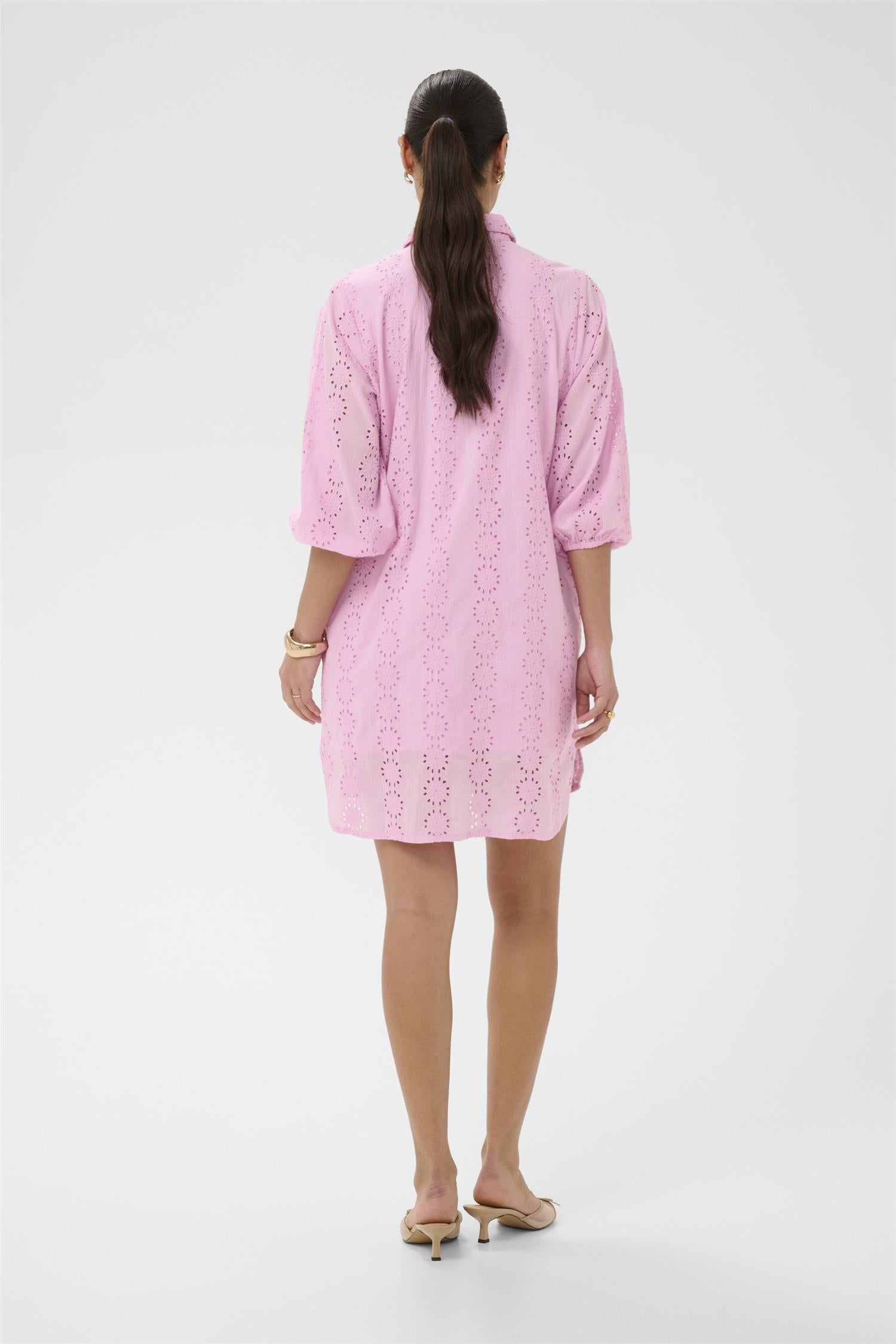 Kadona Shirt Dress Rosa