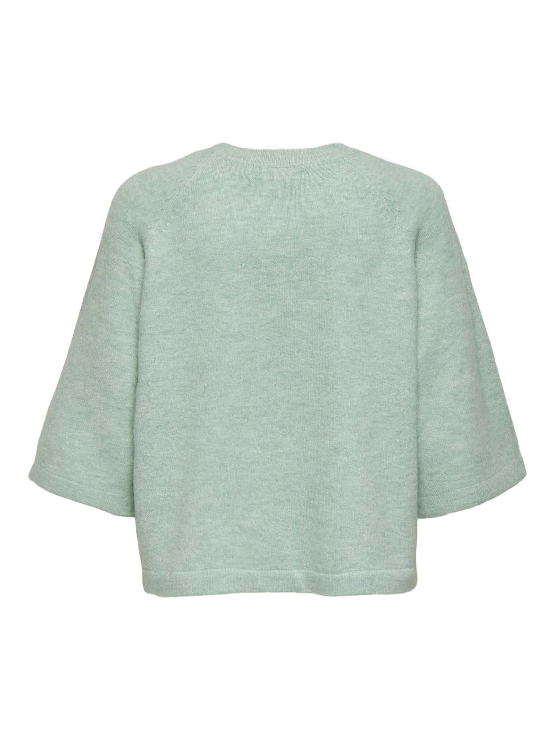 Onlsimoni 3/4 Pullover Knt Noos Grønn
