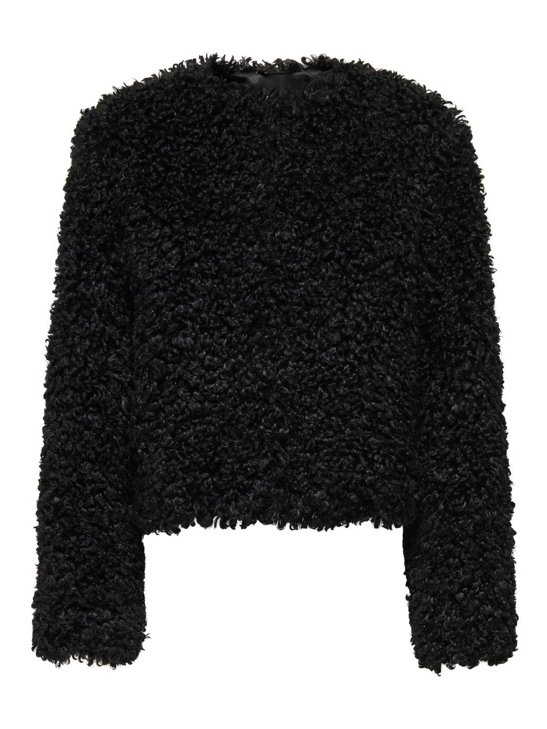 Jdyneo Faux Fur Jacket Otw Sie Sort