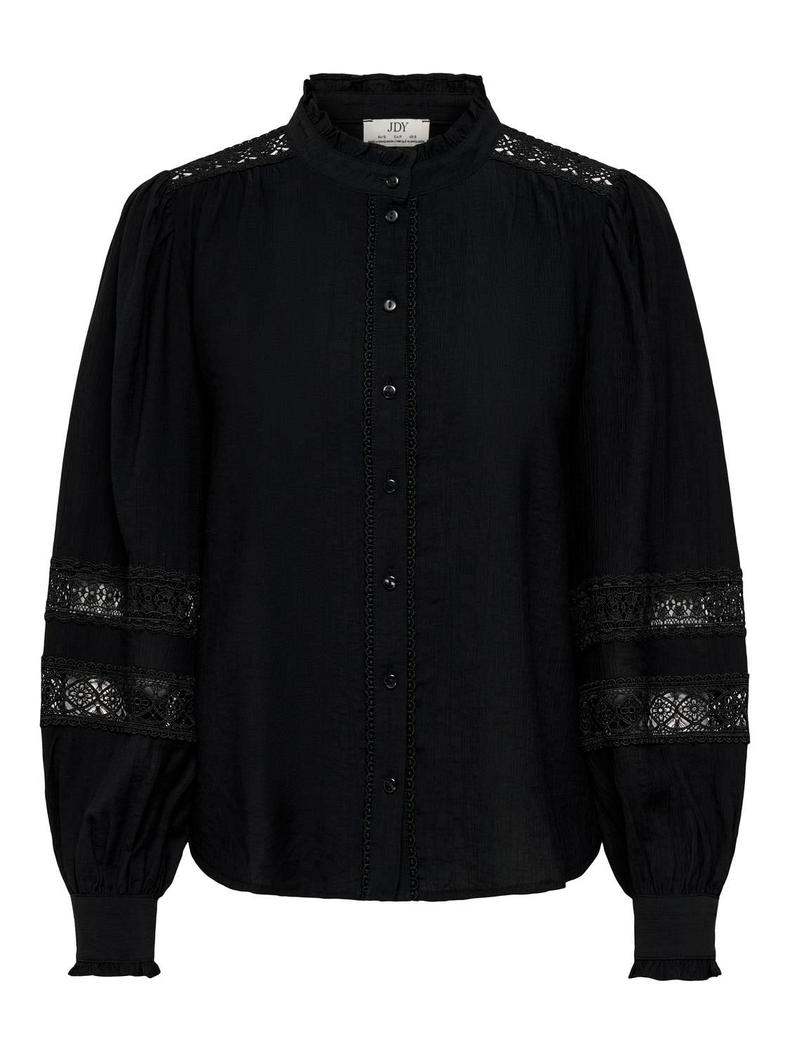 Jdykaro L/s Shirt Wvn Sort