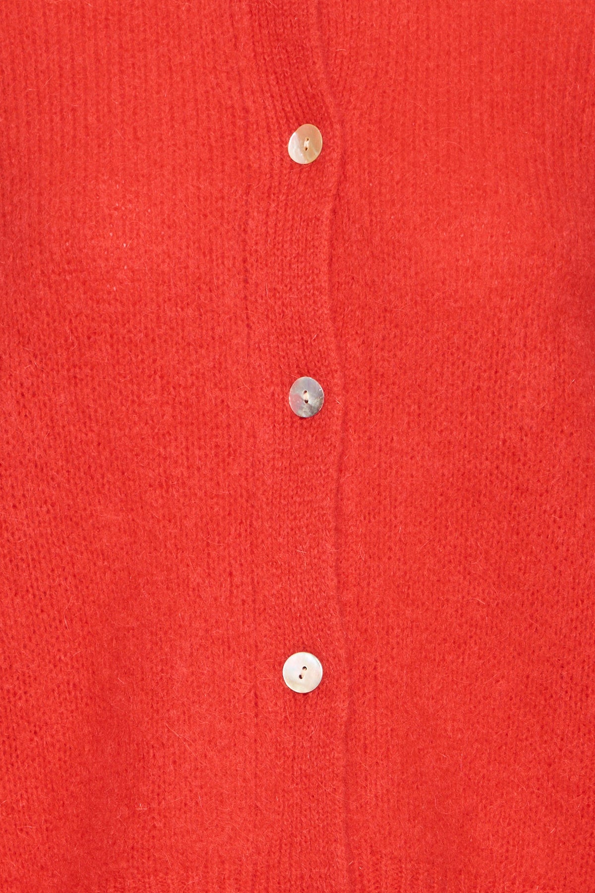 Sbgulvig Knit Cardigan Rød