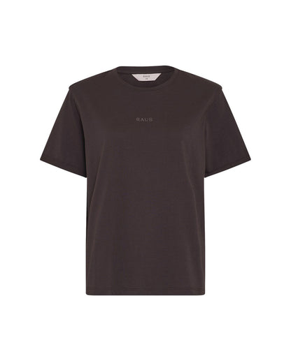 Rauslinn Logo Tee Brun