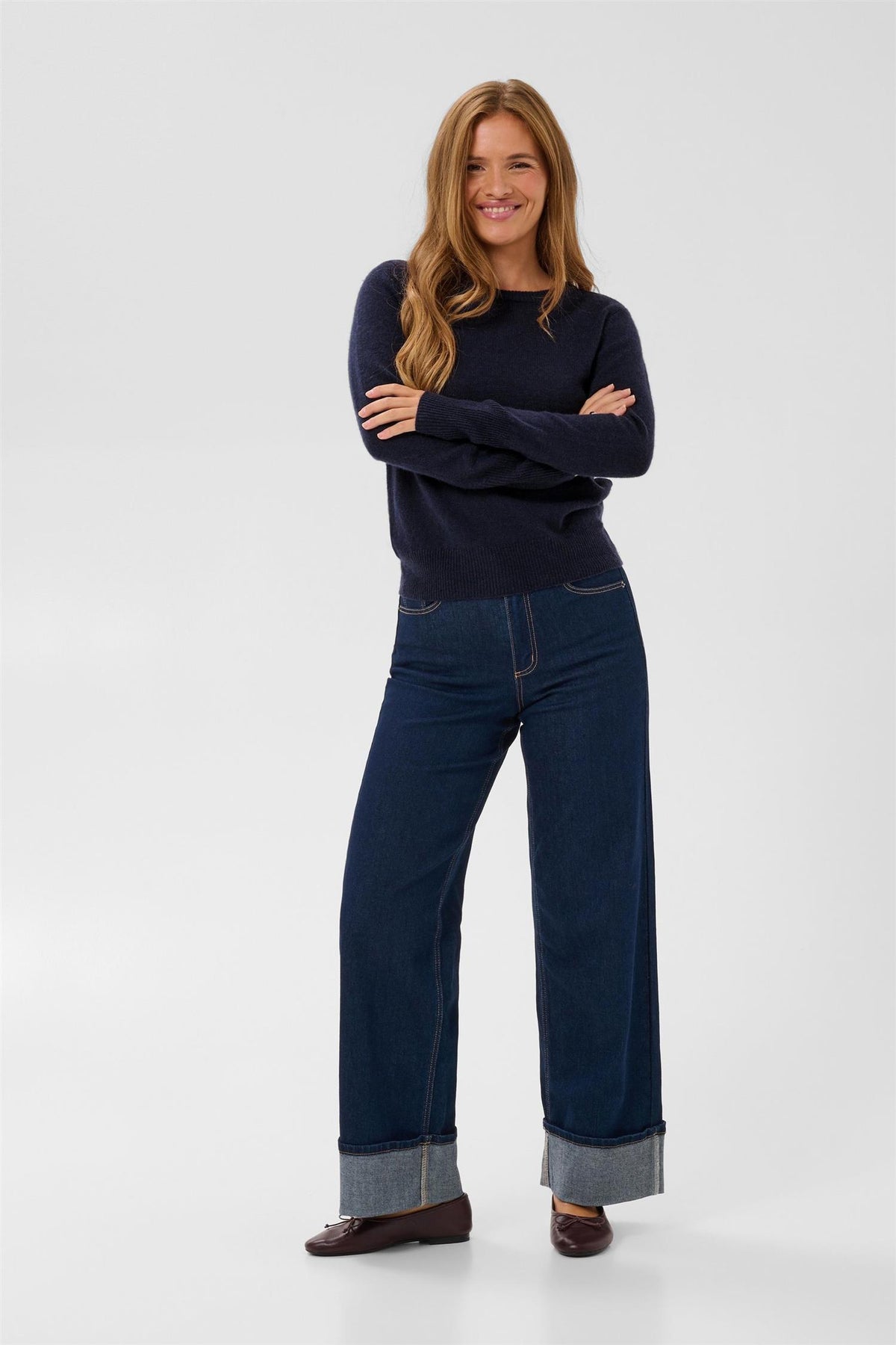 Kacashie Pullover Blå