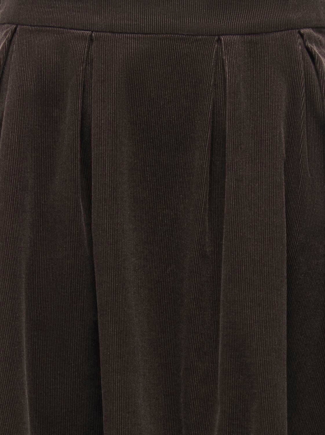 Onlmaila-Nessa Hw Long Cord Skirt Pnt Brun