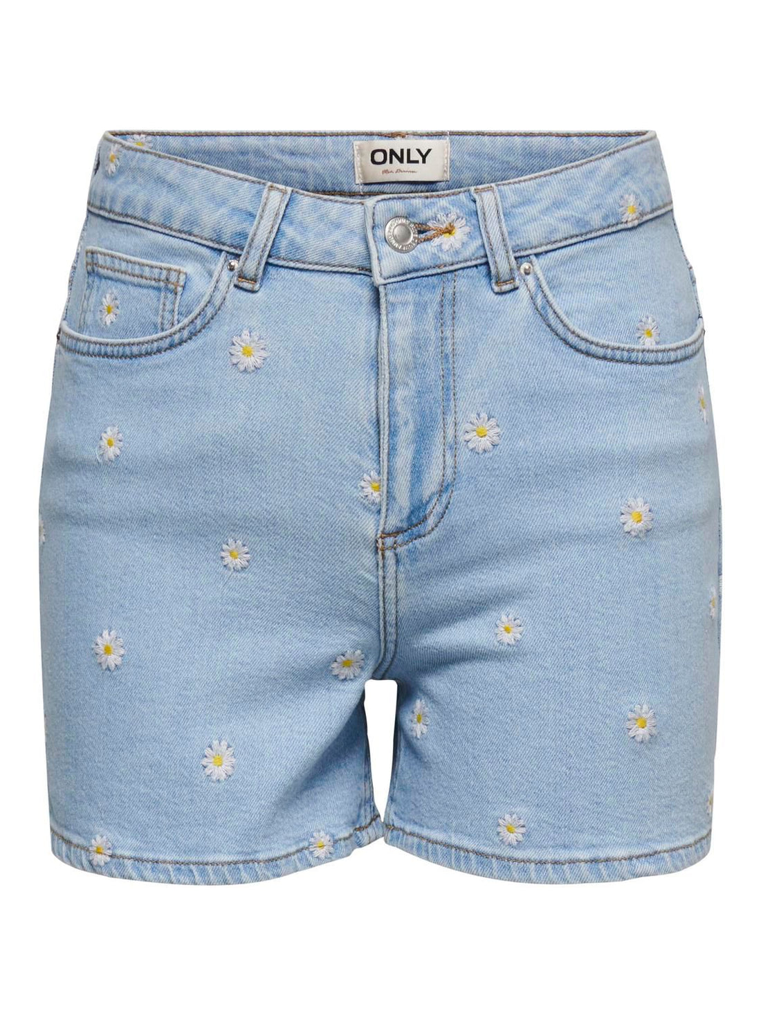 Onljosephine Hw Daisy Dnm Shorts Azgnoos Blå