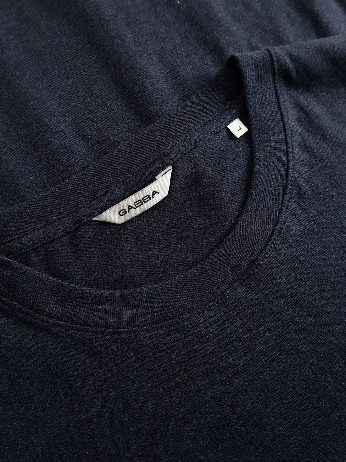 Gabdune Melange New Sst-Shirt Blå