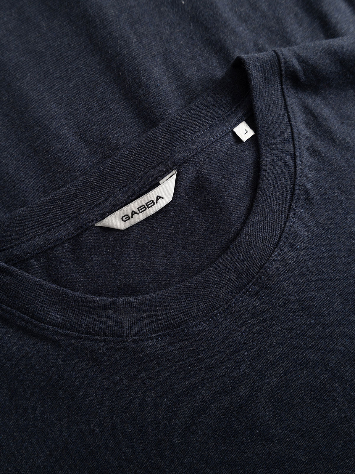 Gabdune Melange New Sst-Shirt Blå