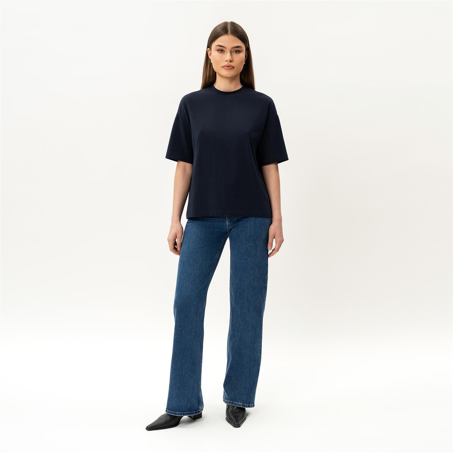 Classic Pima T-shirt Marine