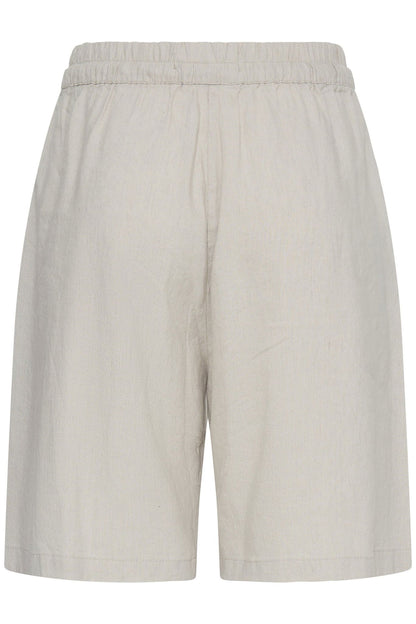 Pzluca Shorts Wide Leg Beige