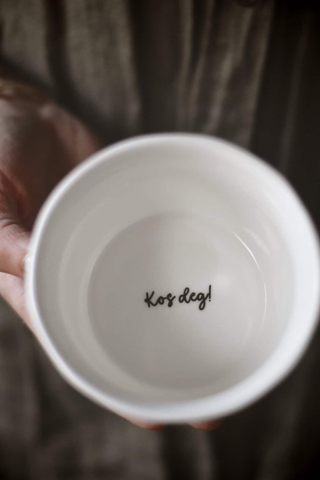 Krus 10×7,5 Cm Blomster «Kos Deg»