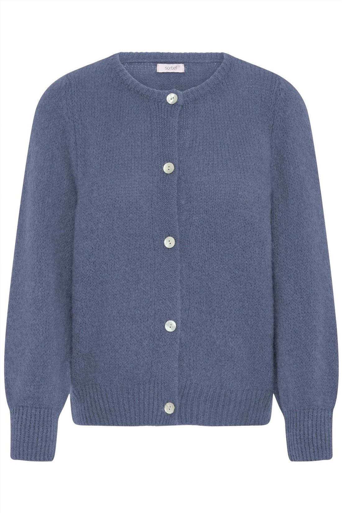 Sbgulvig Knit Cardigan Blå