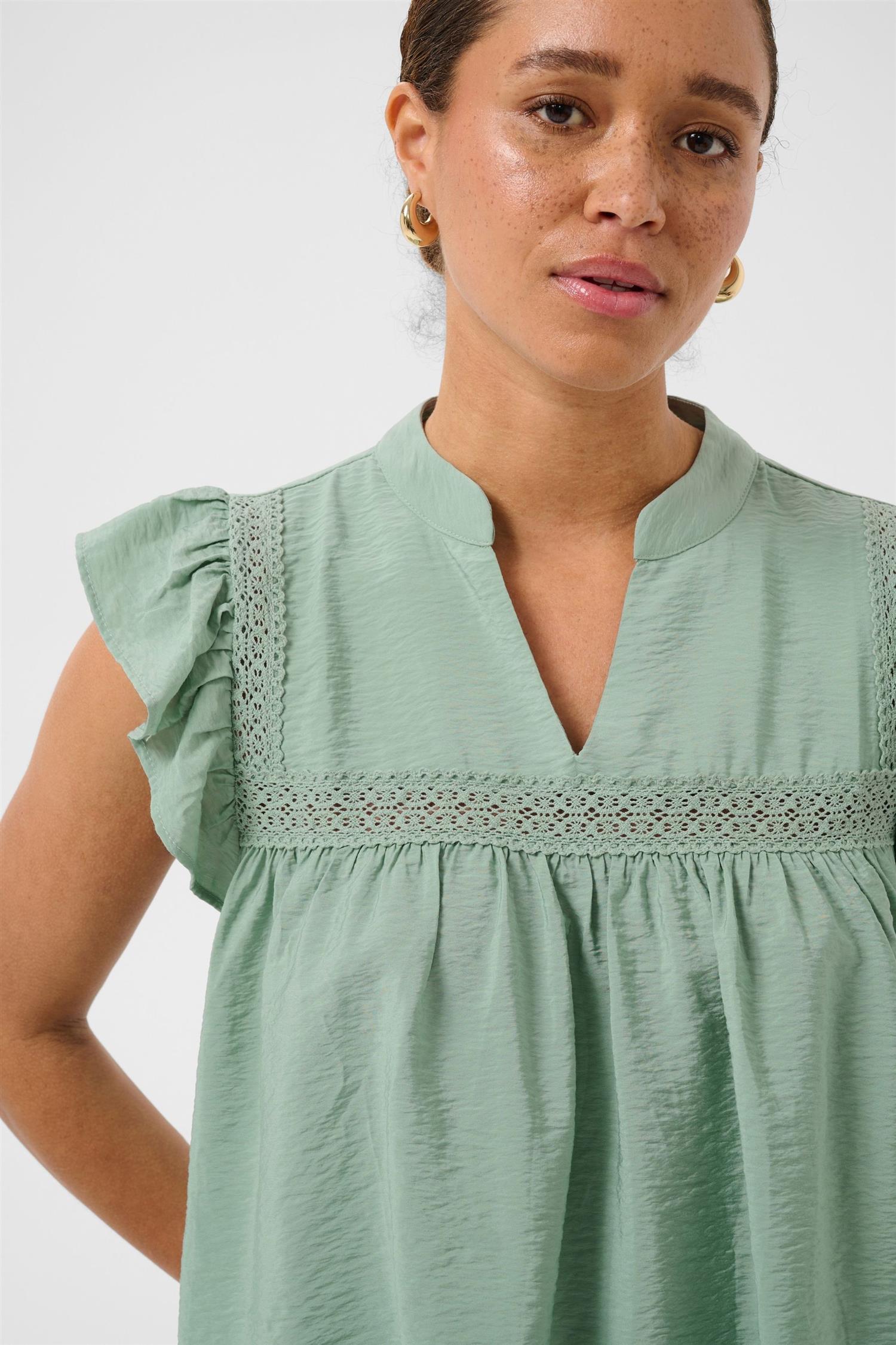 Kacarrie Blouse Grønn