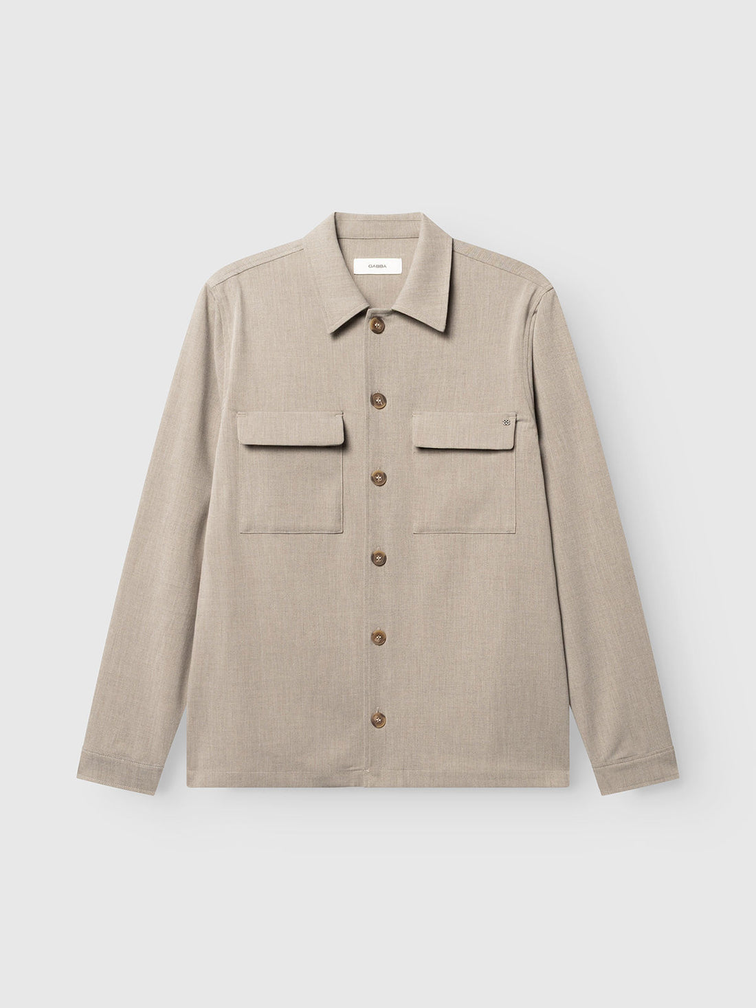 Gabtogger Push Phin Lsovershirt Grs Beige