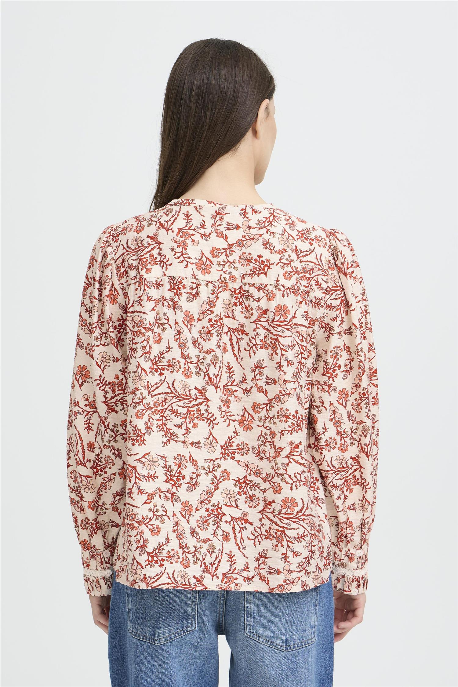Pzabrina Blouse Rød