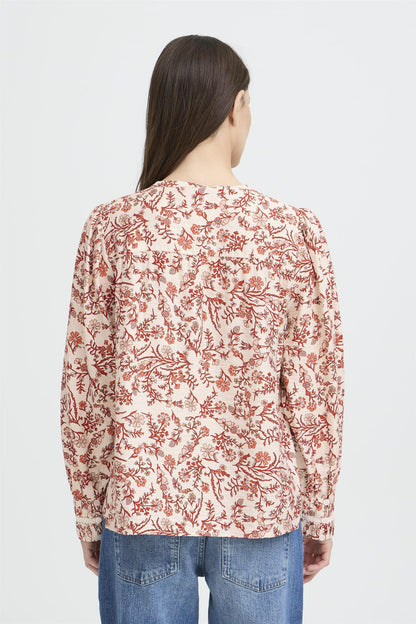 Pzabrina Blouse Rød