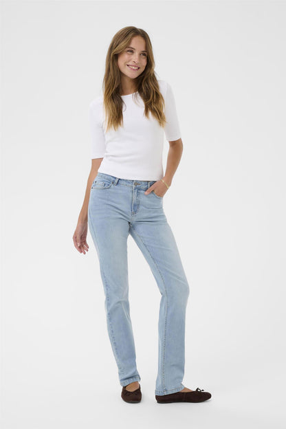 Kamaris Reg Fit Jeans Blå